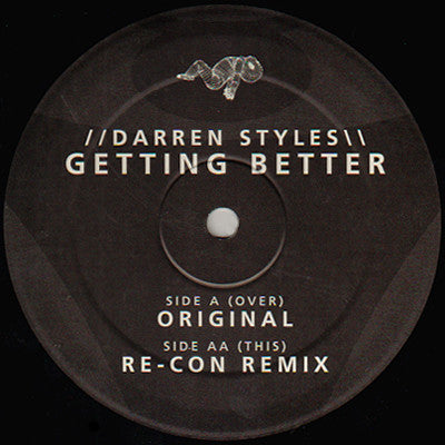 Darren Styles : Getting Better (12")