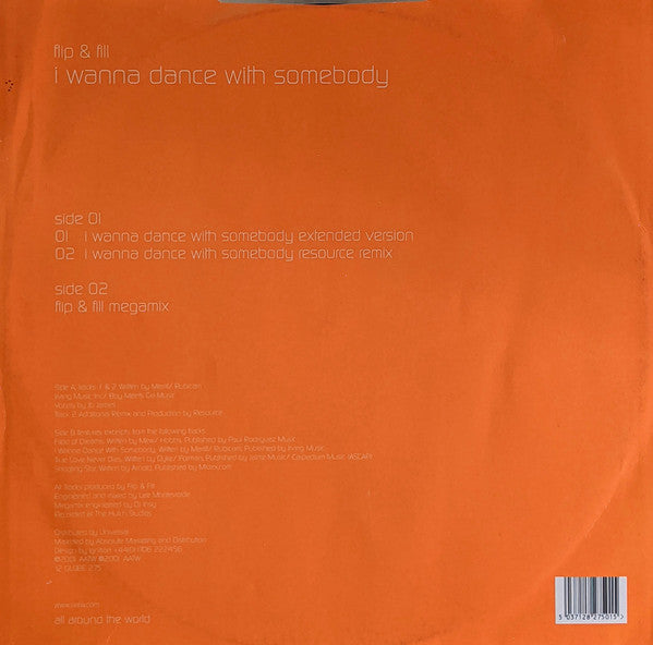 Flip & Fill : I Wanna Dance With Somebody (12", Single)