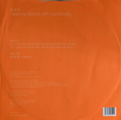 Flip & Fill : I Wanna Dance With Somebody (12", Single)