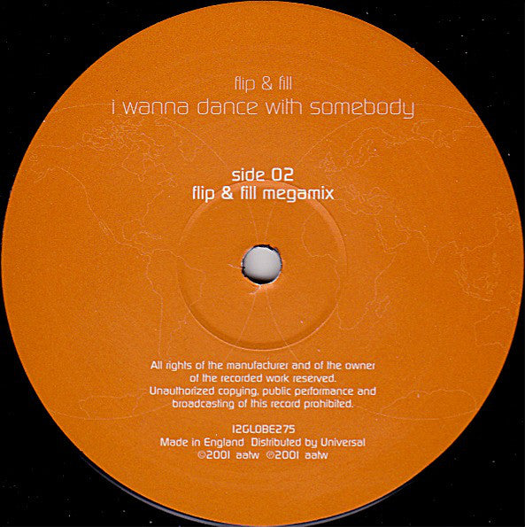 Flip & Fill : I Wanna Dance With Somebody (12", Single)