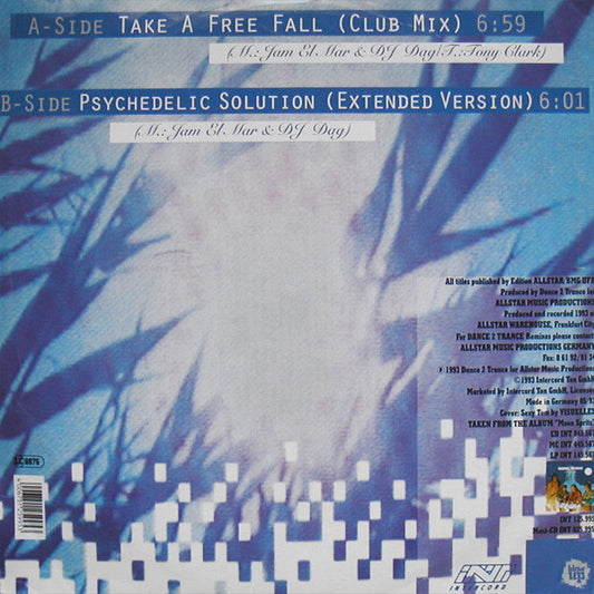Dance 2 Trance : Take A Free Fall (12")