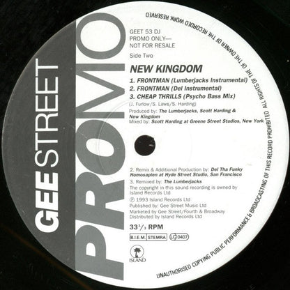 New Kingdom : Frontman (12", Promo)