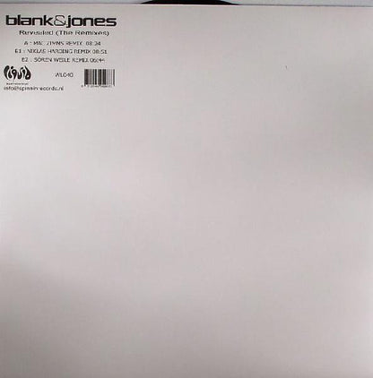 Blank&Jones* : Revealed (The Remixes) (12", TP)