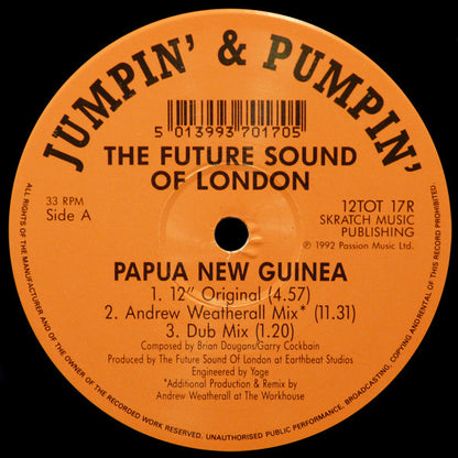 The Future Sound Of London : Papua New Guinea (12")
