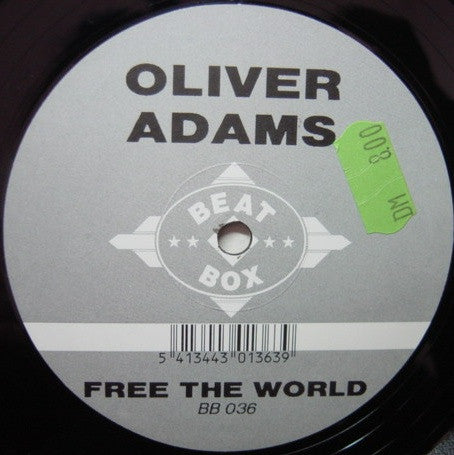 Oliver Adams : Free The World (12")