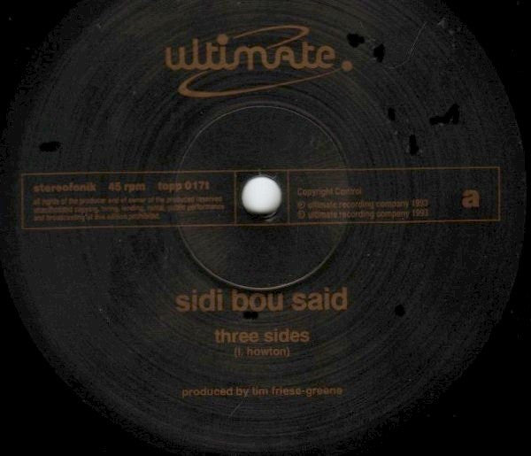 Sidi Bou Said : Three Sides (12")