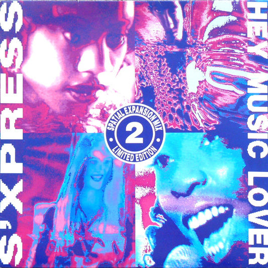 S'Xpress* : Hey Music Lover (Spatial Expansion Mix) (12", Ltd, 2/3)