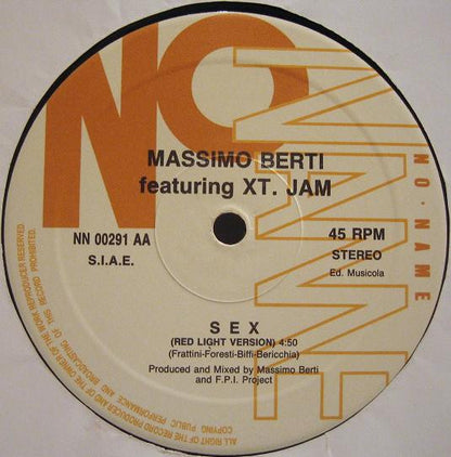 Massimo Berti : Dance / Sex (12")