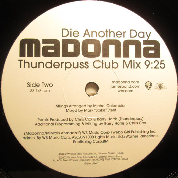Madonna : Die Another Day (2x12")