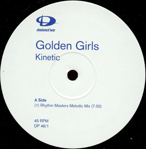 Golden Girls : Kinetic (12", Promo, 1)