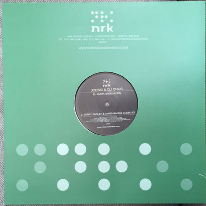 Joeski & DJ Chus* : El Amor (2002 Mixes) (12")