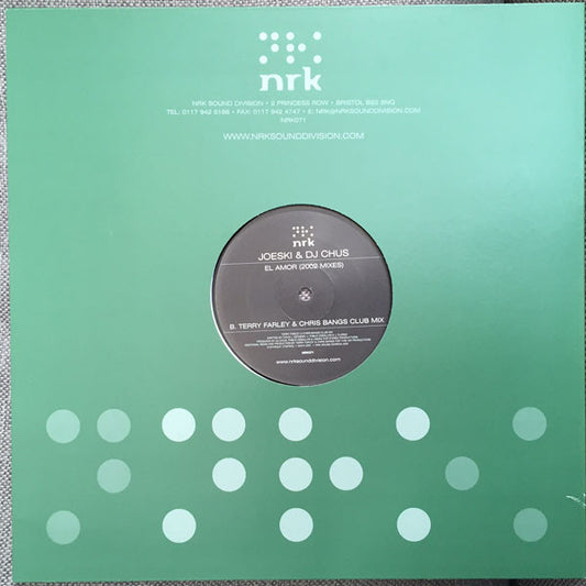 Joeski & DJ Chus* : El Amor (2002 Mixes) (12")