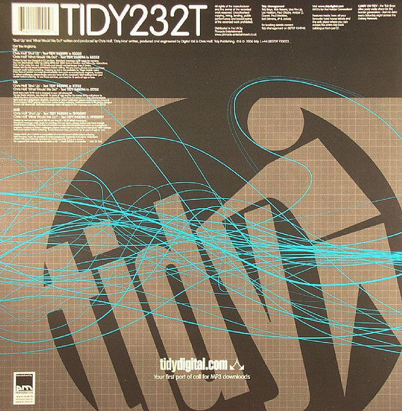 Chris Hoff / Digital Kid : Shut Up / Dirty Hoe (12")