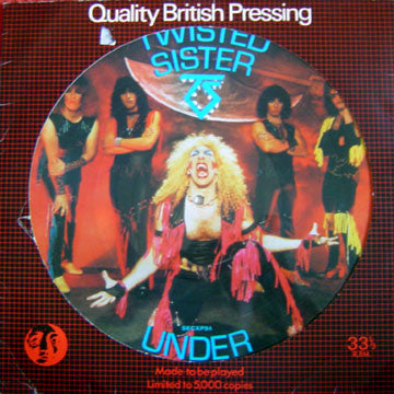 Twisted Sister : Under The Blade (LP, Album, Ltd, Pic, RE)