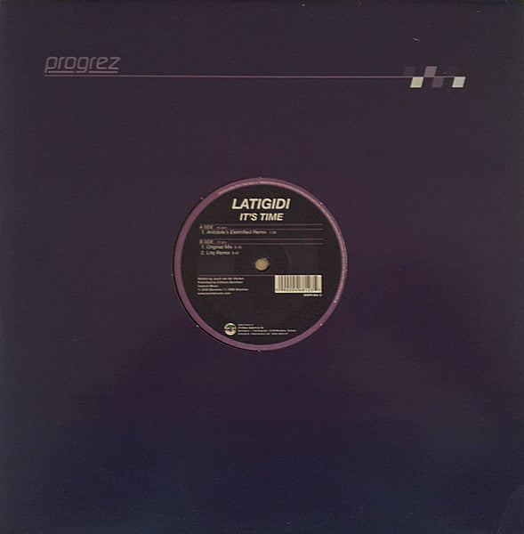 Latigidi : It's Time (12")
