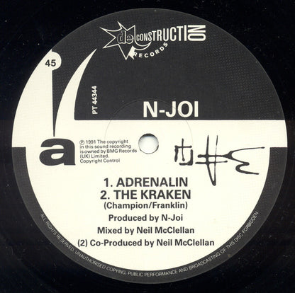 N-Joi : Adrenalin EP (12", EP)