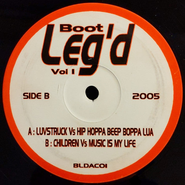 Various : Boot Leg'd Vol 1 (12", Unofficial)
