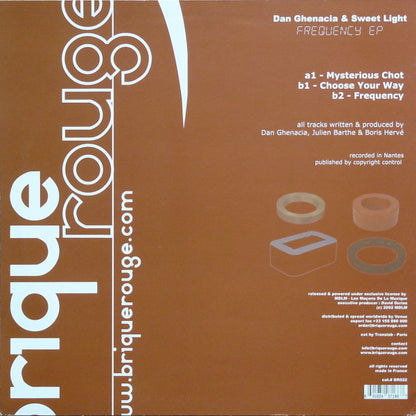 Dan Ghenacia & Sweet Light : Frequency EP (12", EP)