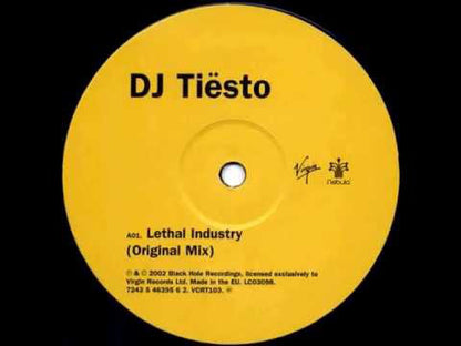 DJ Tiësto : Lethal Industry (12", Promo)