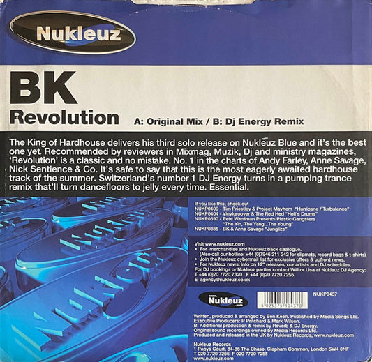 BK : Revolution (12")