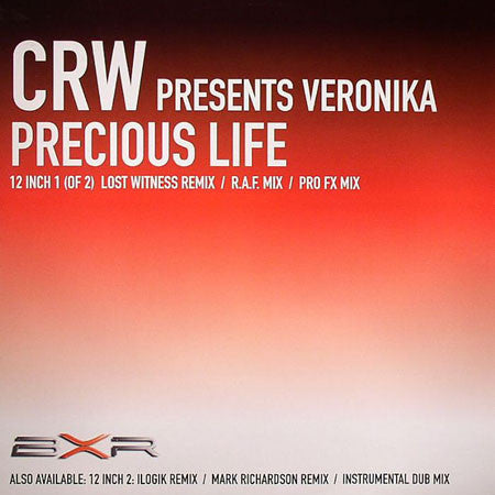CRW Presents Veronika : Precious Life (12", 1)