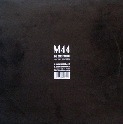 DJ One Finger : House Fucker (12")