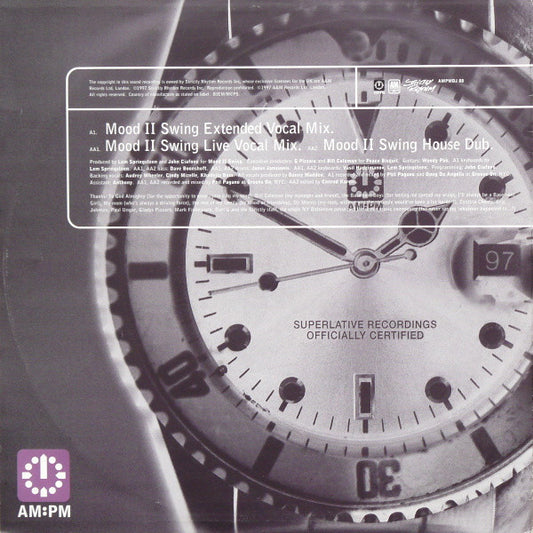 Ultra Naté : Free (Mood II Swing Mixes) (12", Promo)