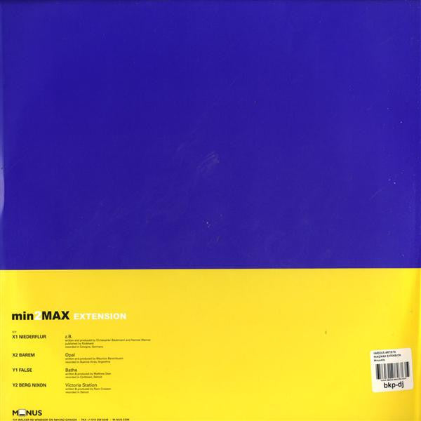 Various : min2MAX Extension EP (12", EP)