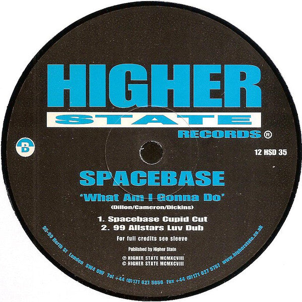 Spacebase : What Am I Gonna Do (12")