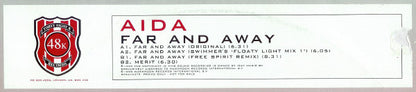 A.I.D.A. : Far And Away (12", Single, Promo)