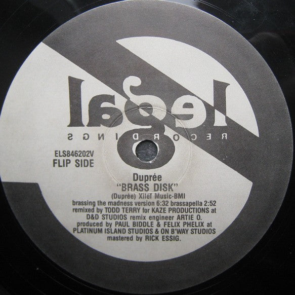 Dupree : Brass Disk (12")