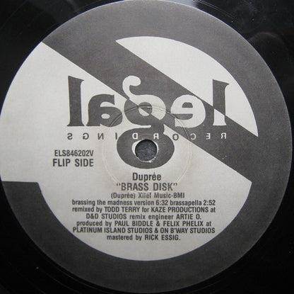 Dupree : Brass Disk (12")