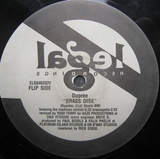 Dupree : Brass Disk (12")