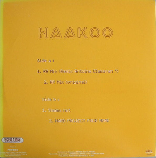 Haakoo : RR Mix (12")