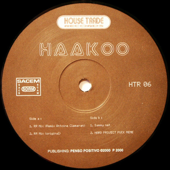 Haakoo : RR Mix (12")