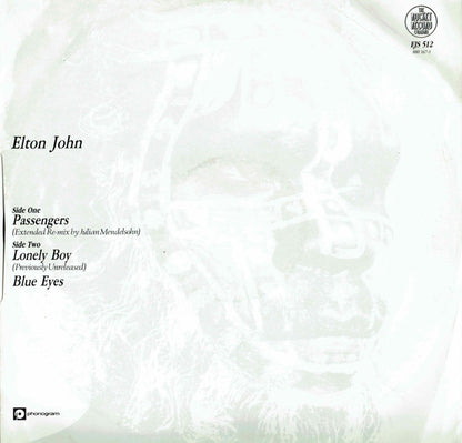 Elton John : Passengers (12")