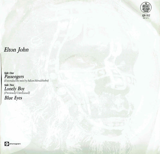 Elton John : Passengers (12")