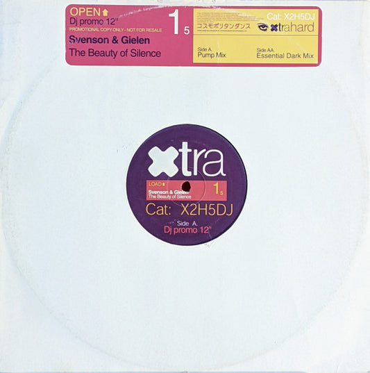 Svenson & Gielen : The Beauty Of Silence (12", Promo)