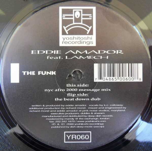Eddie Amador Feat. Lamech : The Funk (12")