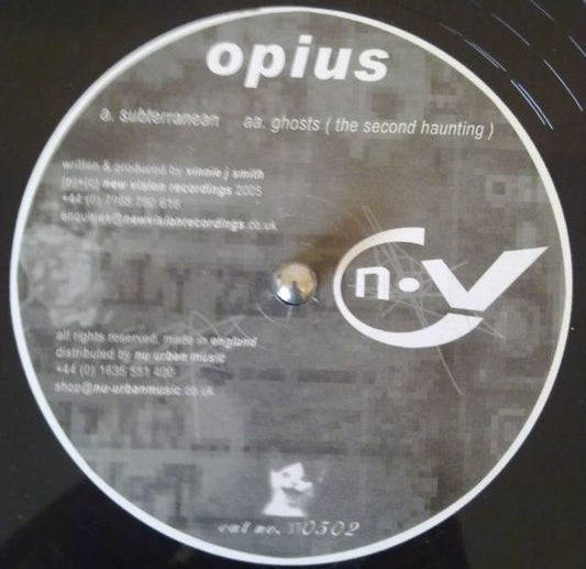 Opius : Subterranean / Ghosts (The Second Haunting) (12")