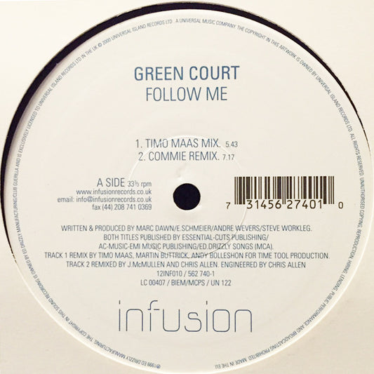 Green Court : Follow Me (12")