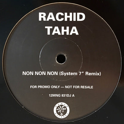 Rachid Taha : Non Non Non (12", Promo)