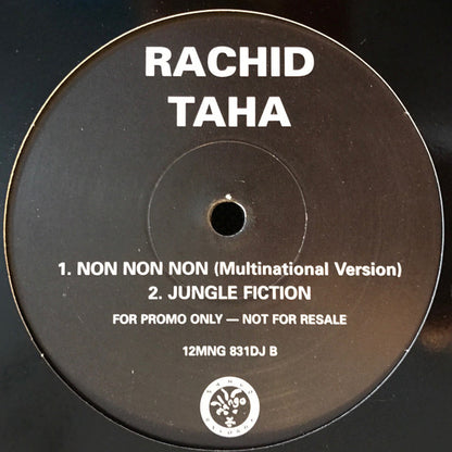 Rachid Taha : Non Non Non (12", Promo)