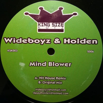 Wideboyz & Holden : Mind Blower (12")