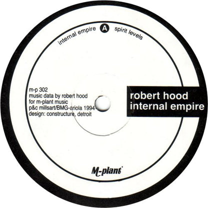 Robert Hood : Internal Empire (12", Whi)