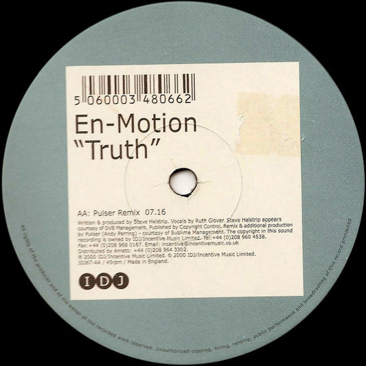 En-Motion : Truth (12")
