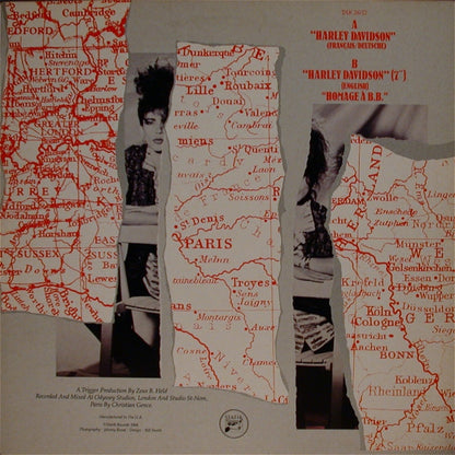 Gina X : Harley Davidson (100 M.P.H. Mix) (12")