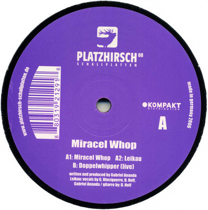 Gabriel Ananda : Miracel Whop (12")