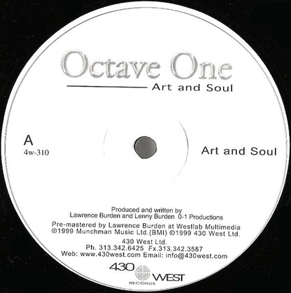 Octave One : Art And Soul (12")