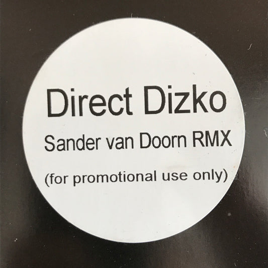 Club Scene Investigators : Direct Dizko (Sander Van Doorn Rmx) (12", S/Sided, Promo)